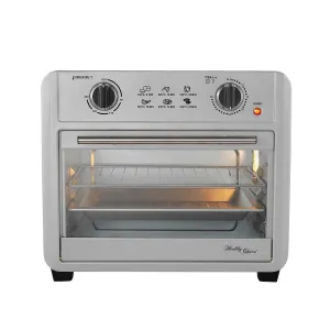 23L Air Fryer Oven | 3 Cooking Accessories | Silver
