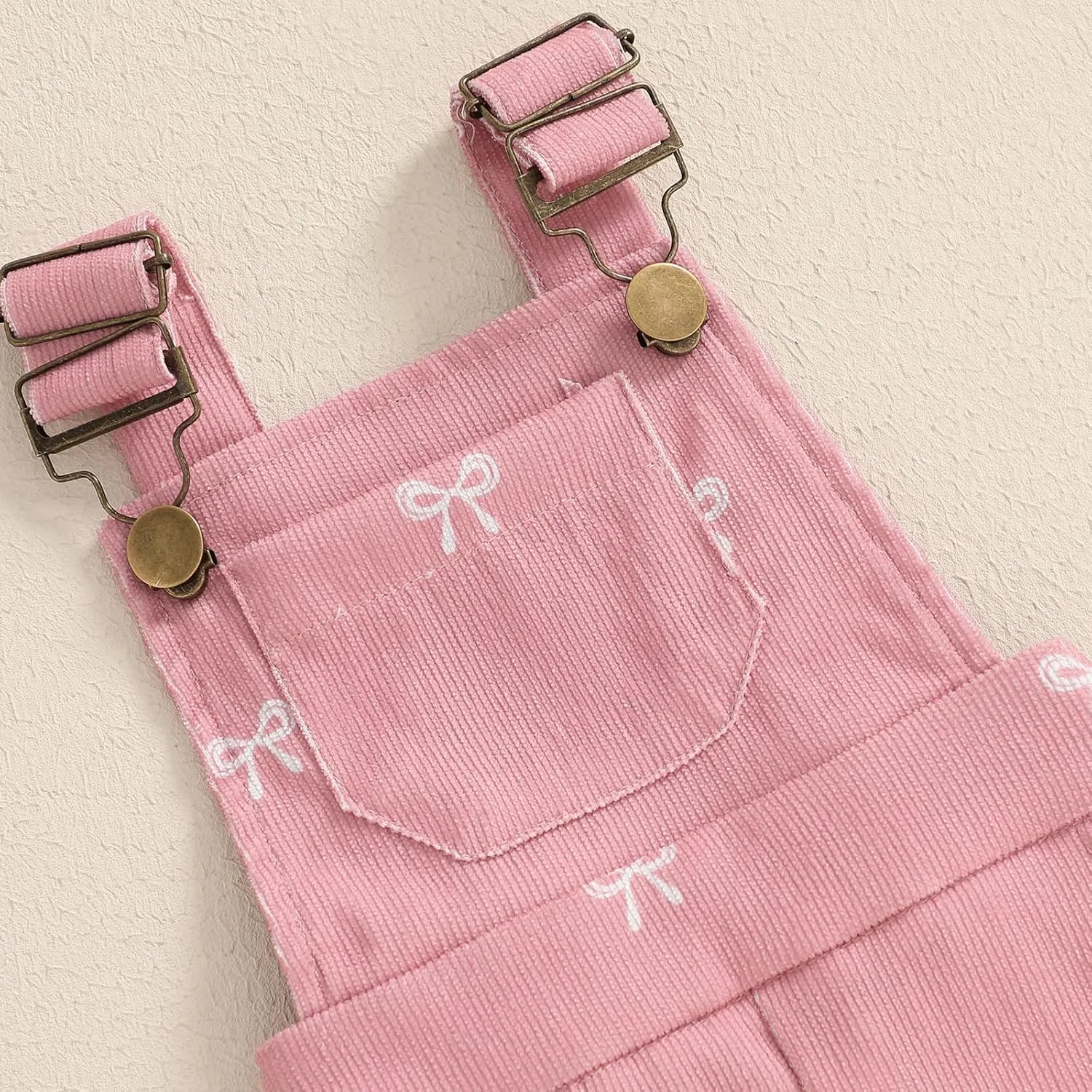 Adobabirl Baby Girl Summer Clothes Ribbed Short Sleeve Romper Bow Print Overalls Shorts Set Infant Cute Summer Outfits