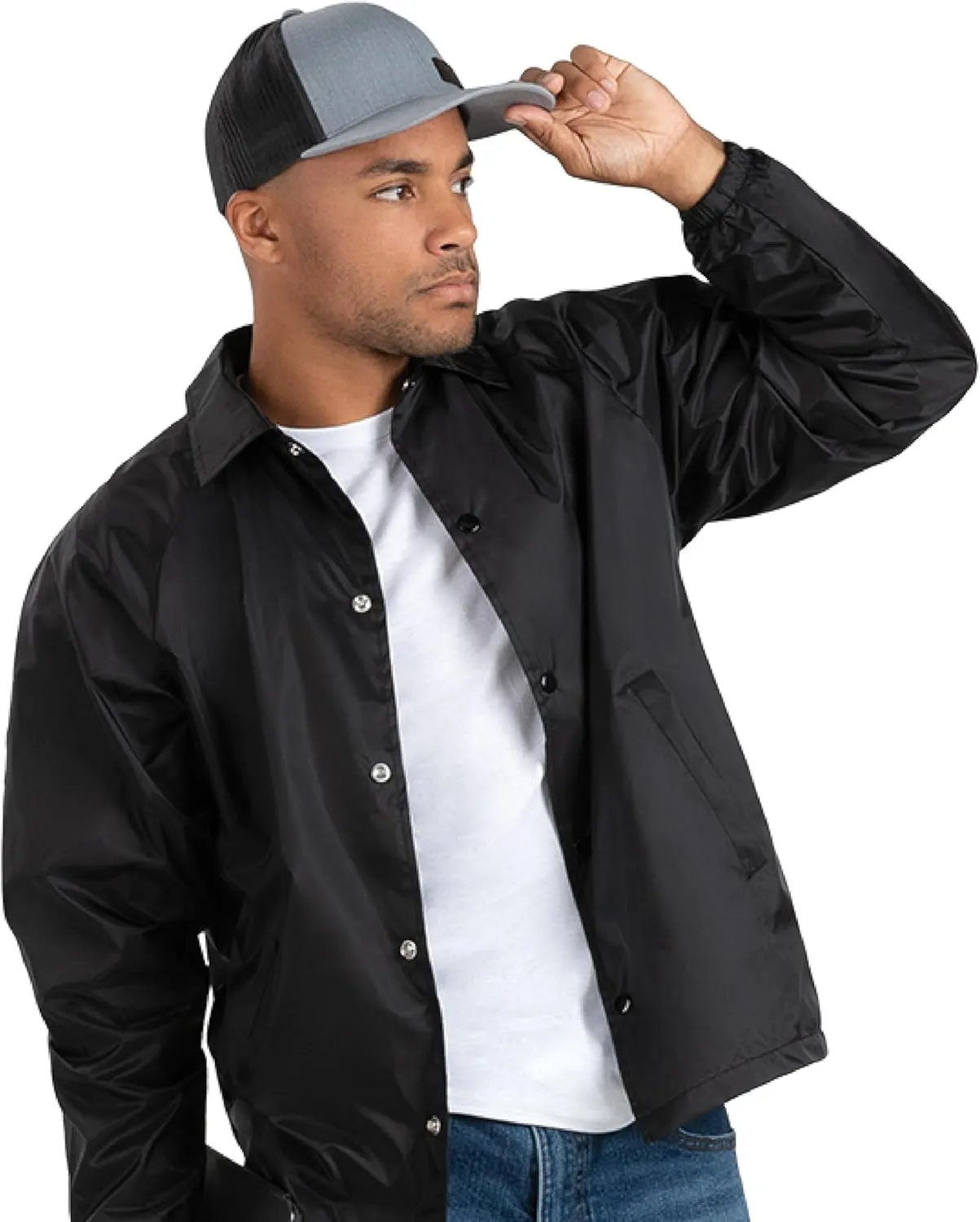 Augusta Sportswear Men's Augusta Nylon Coach's Jacket/Lined