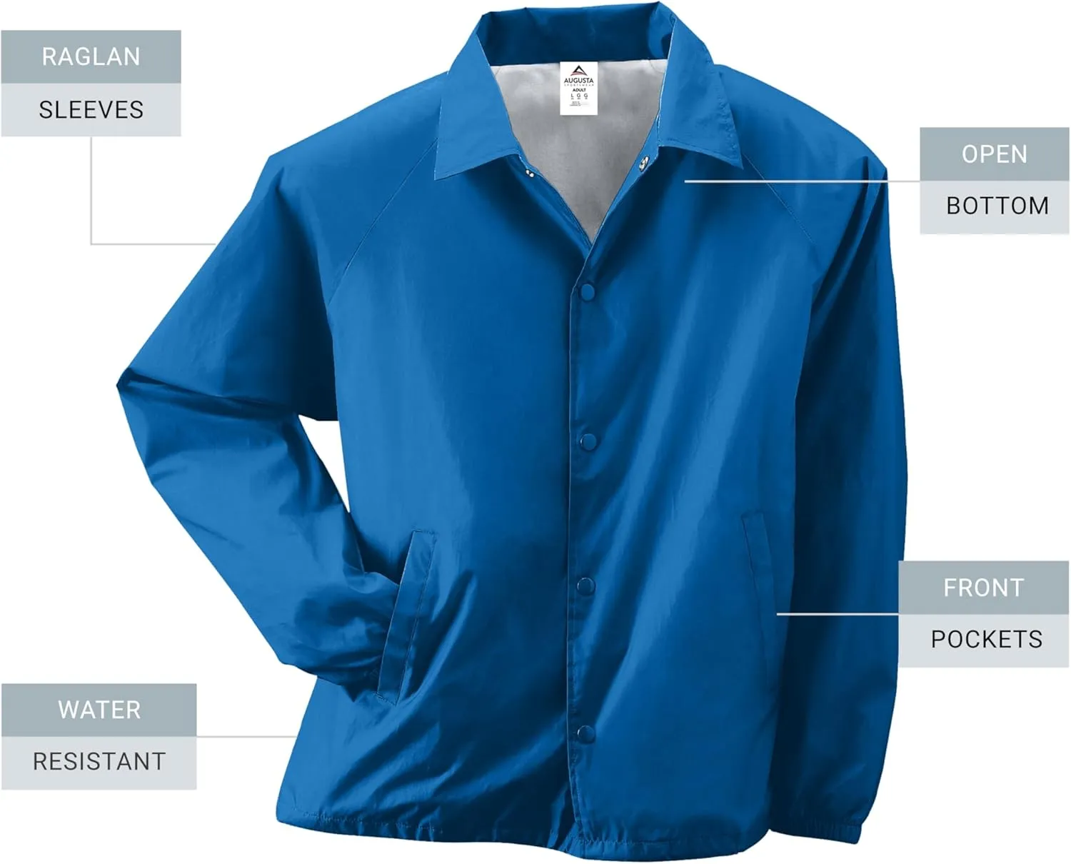 Augusta Sportswear Men's Augusta Nylon Coach's Jacket/Lined
