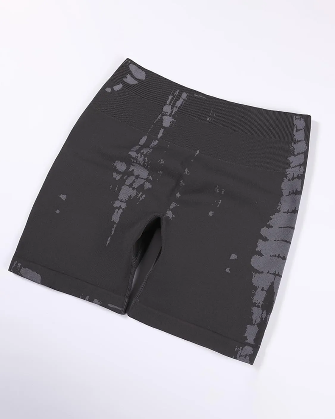 AUROLA Serpent Seamless Scrunch Workout Shorts for Women,Tummy Control Squat Proof Ribbed Thick Active Gym Short