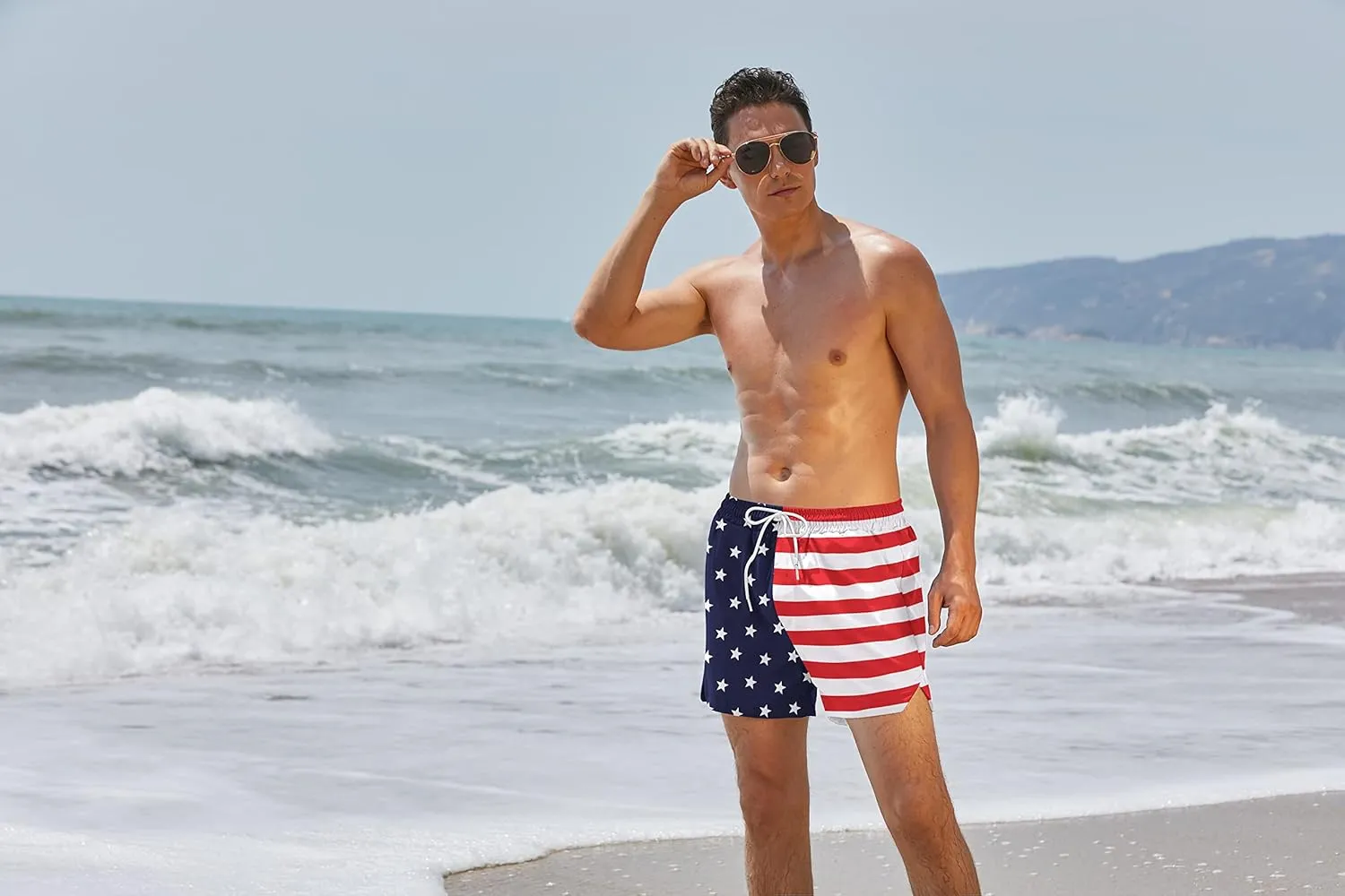 COOFANDY Men's Swim Trunks Quick Dry Board Shorts Swimsuit Swimwear Bathing Suit