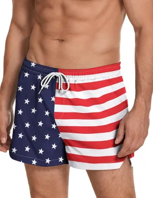 COOFANDY Men's Swim Trunks Quick Dry Board Shorts Swimsuit Swimwear Bathing Suit