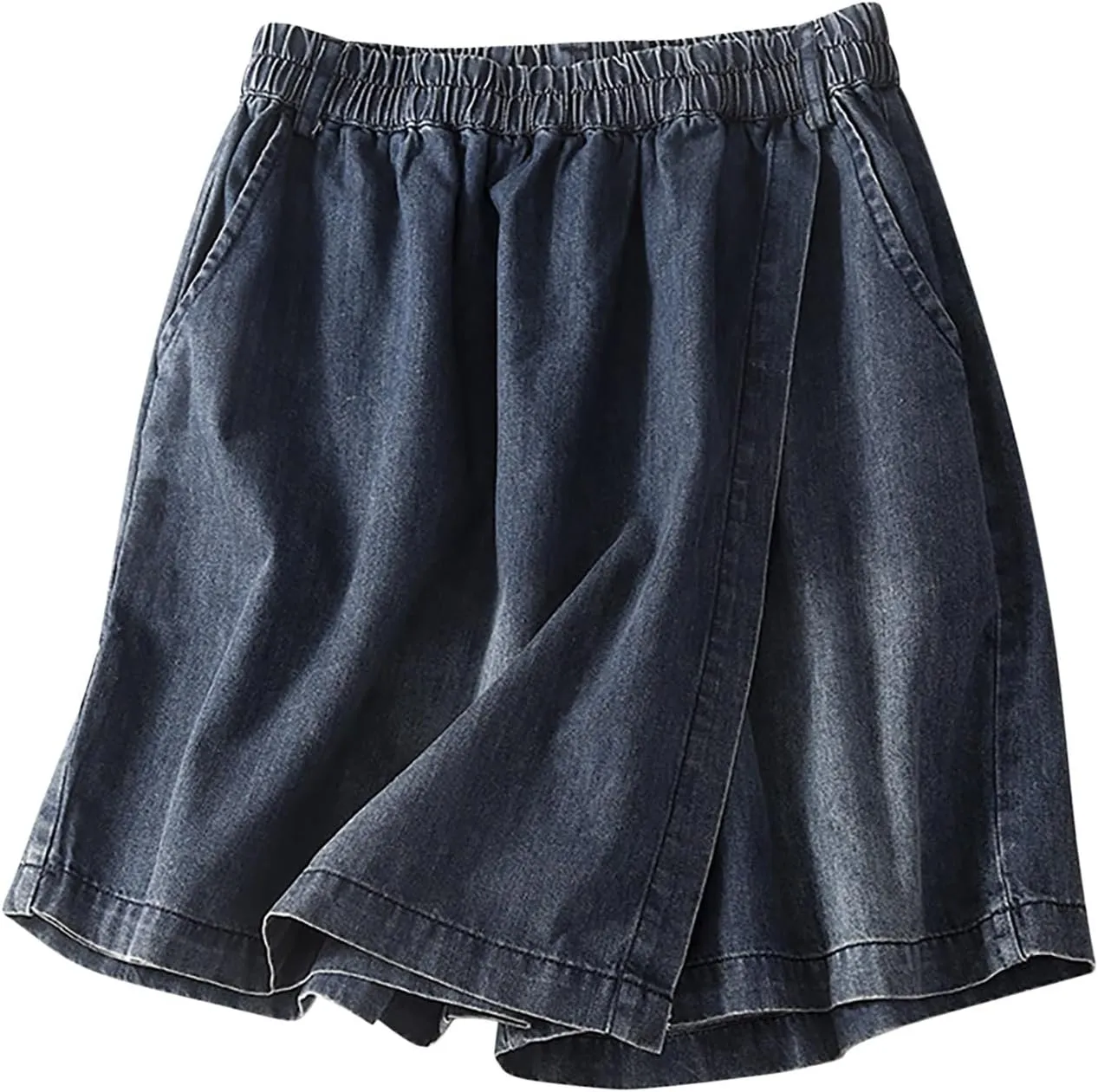 Denim Skirts for Women Trendy Casual Summer Distressed Denim Mini Skorts Y2k Going Out A Line Vintage 90s Outfits
