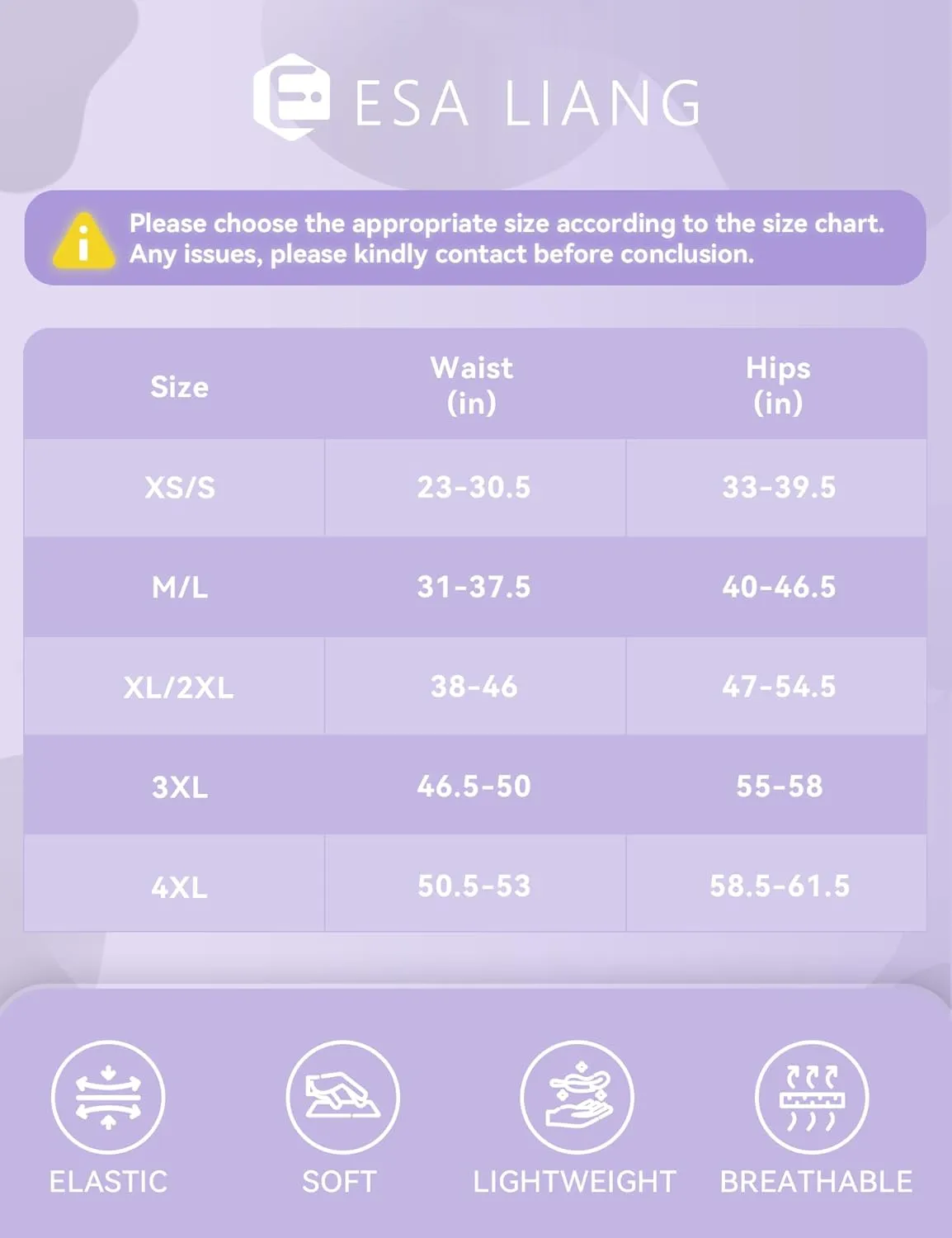 Esa Liang Women Shapewear Tummy Control High Waisted Body Shaper Shorts Girdles Thigh Slimmer