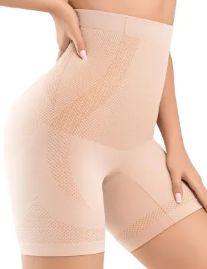 Esa Liang Women Shapewear Tummy Control High Waisted Body Shaper Shorts Girdles Thigh Slimmer