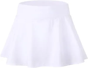 FZVYD Women's Pleated Tennis Skirts with Pockets High Waisted Golf Skorts Running Skirt Athletic Short Skort for Workout