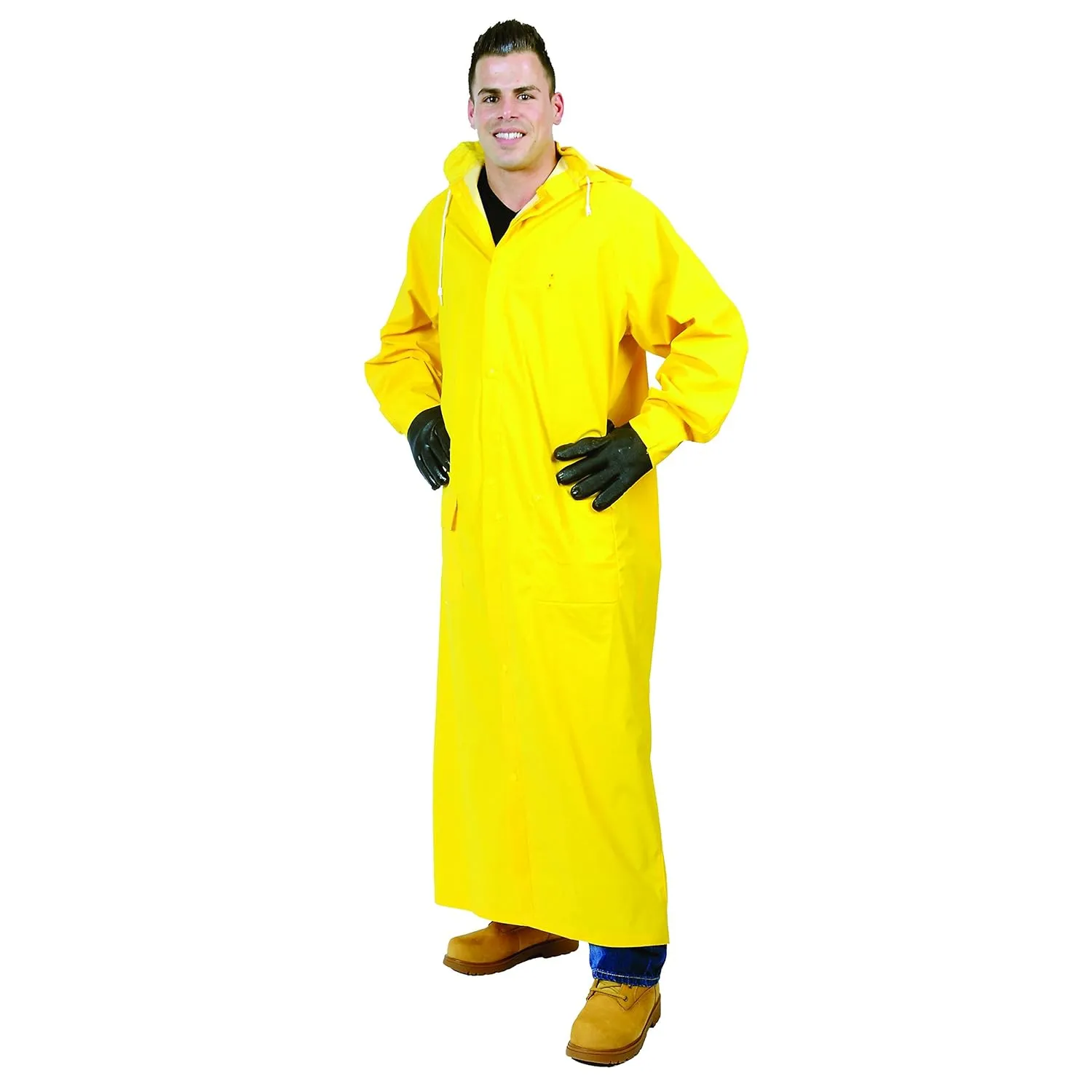 Galeton mens RAINCOAT, Yellow, 3X-Large Tall US