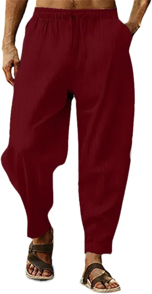 GIERIDUC Mens Active Athletic Sweatpants Straight Fit Chinos Pants Men Mens Slim Fit Corduroy Jeans Best Mens Cord Trousers