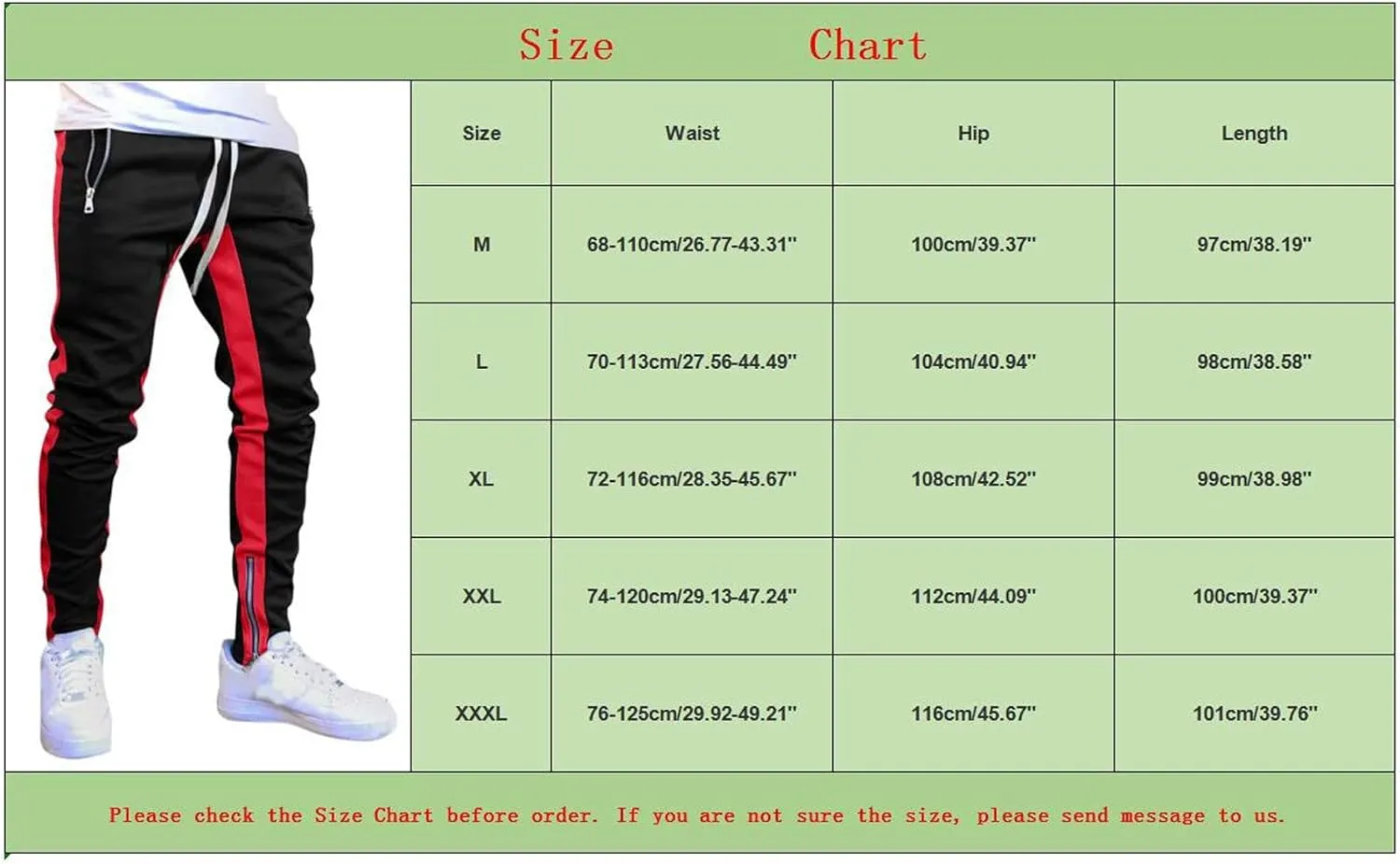 GIERIDUC Men's Cargo Pants Casual Long Pants Halloween Leggings Plus Size Mens Drawstring Cargo Pants Red and Black Tracksuit