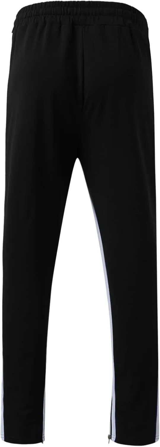 GIERIDUC Men's Cargo Pants Casual Long Pants Halloween Leggings Plus Size Mens Drawstring Cargo Pants Red and Black Tracksuit