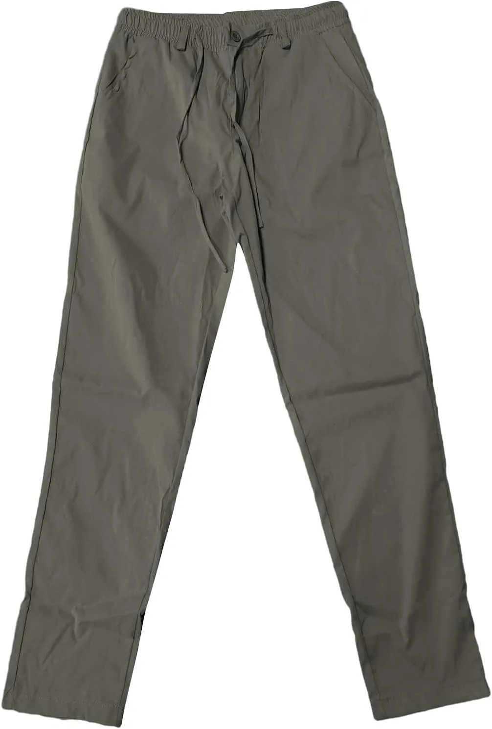GIERIDUC Men's Drawstring Waist Cargo Pants Sweatpants Men Zipper Pockets Tactical Clothing for Men Heavyweight Joggers Mens