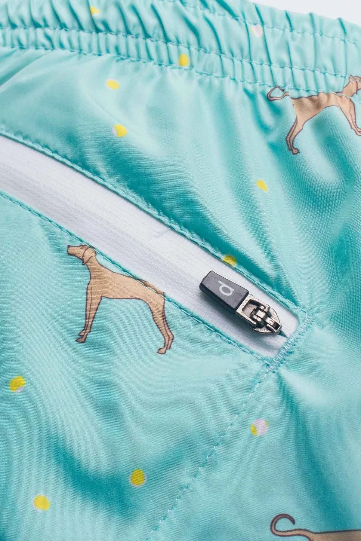 Green Tinta the Runner Swim Trunks