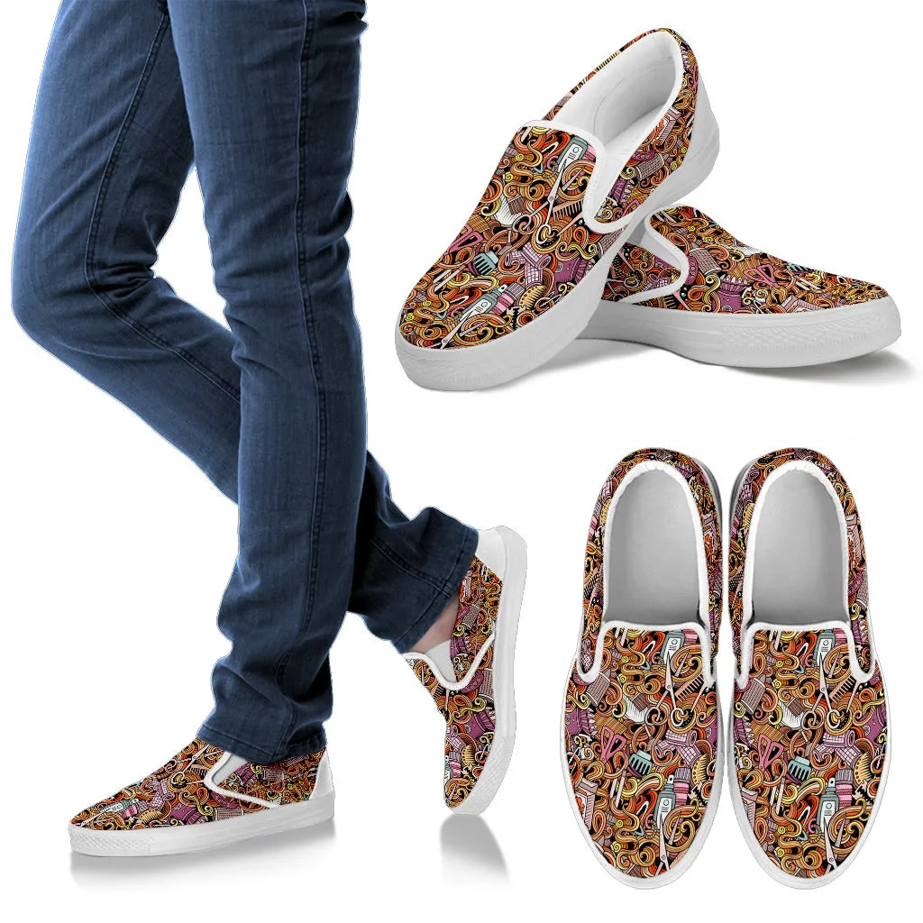 Hairdresser Slip Ons