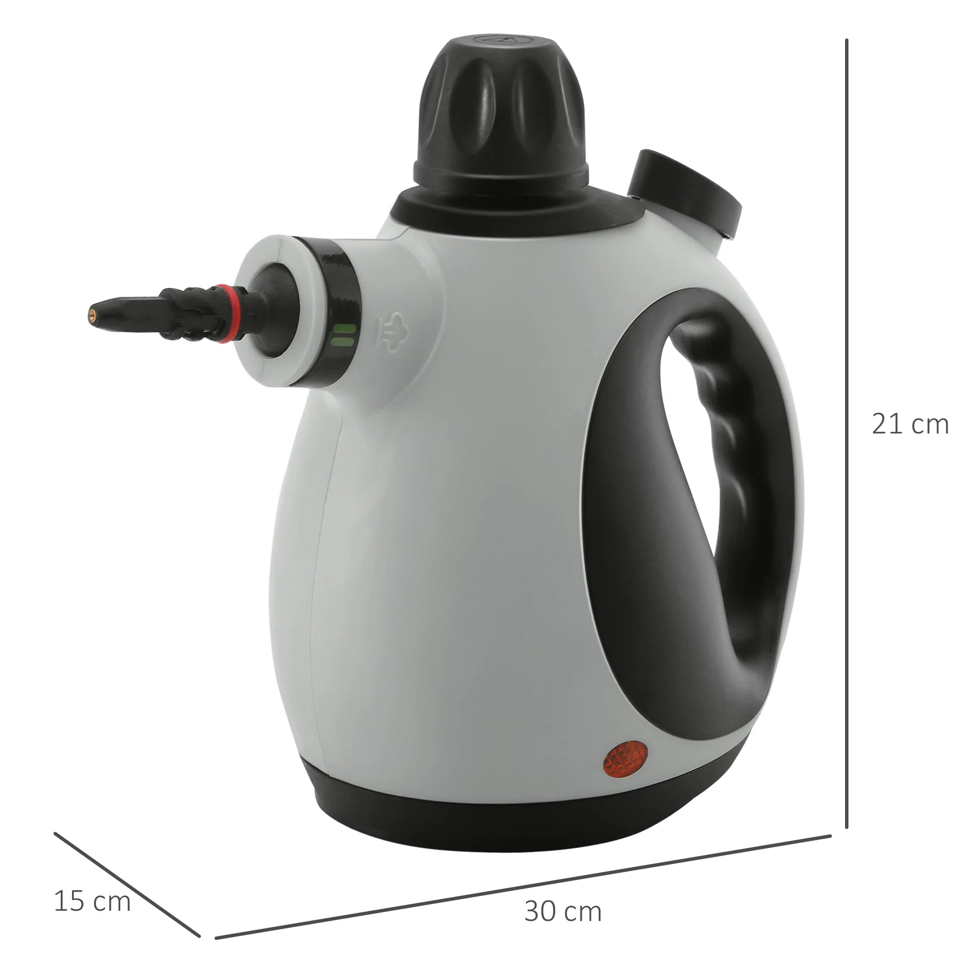 Handheld Steam Cleaner for Chemical Free Cleaning Portable Multi-purpose SteamerWith 9-Piece Accessory for Kitchen Bathroom Window