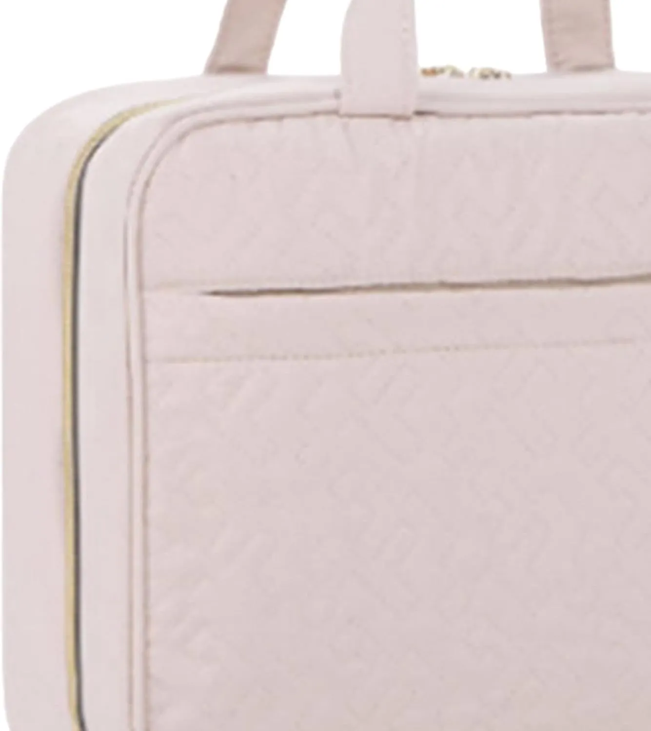 Hanging Toiletry Makeup Bag Hanging Cosmetcis Bag Compartment Lightweight Cosmetic Organizer Bag Makeup Travel Bag for Gift, Pink, 30cmx11cmx22cm