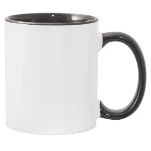 HPN ORCA Premium 11 oz. Inner   Handle Sublimation Ceramic Mug - 36 per Case