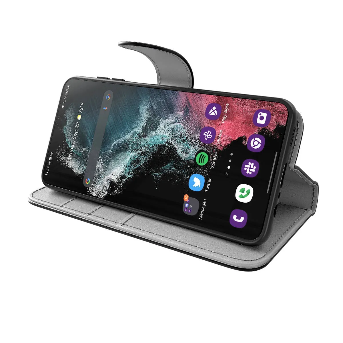 Hugmie® Classic Series iPhone 12 Pro Max Leather Folio Case