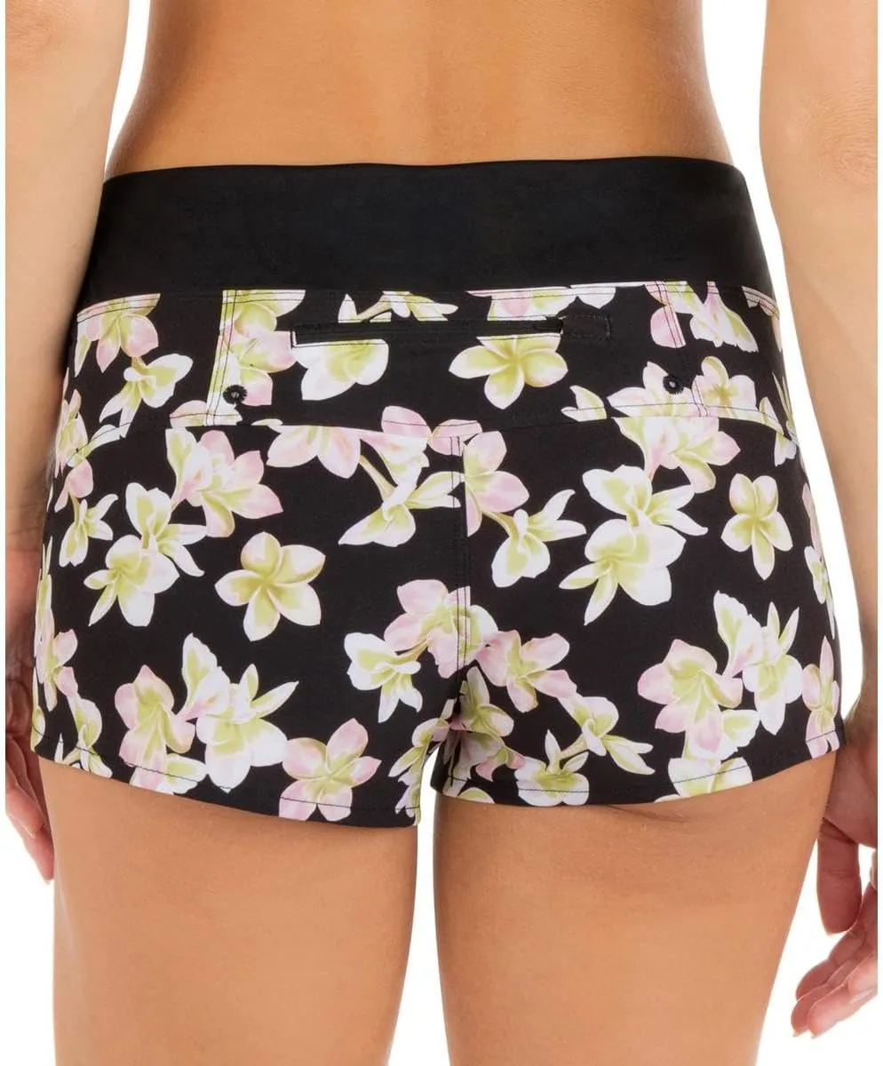 Hurley Women's Standard 2.5-Inch Soft-Waistband Board Shorts