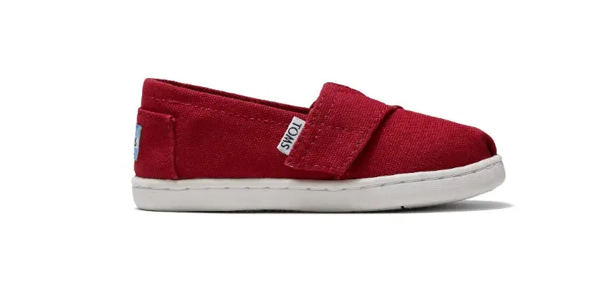 Infant TOMS Classic  Easy-On Vegan Slip-Ons