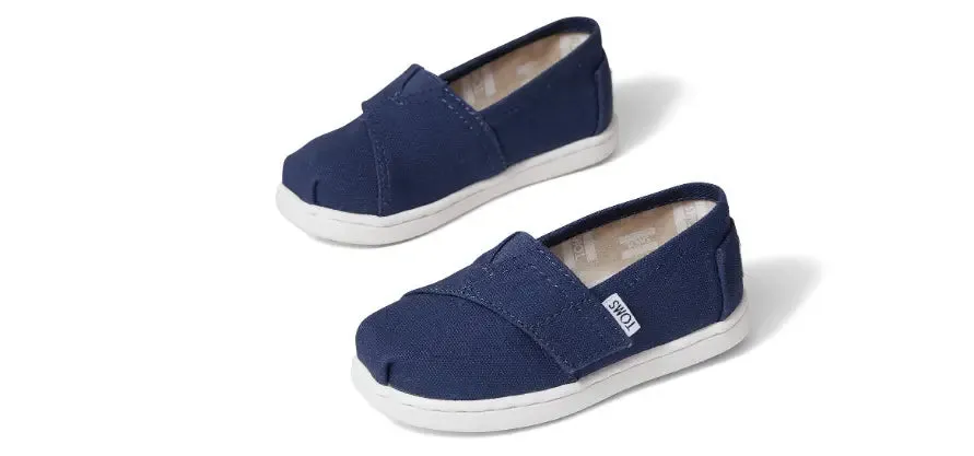 Infant TOMS Classic  Easy-On Vegan Slip-Ons