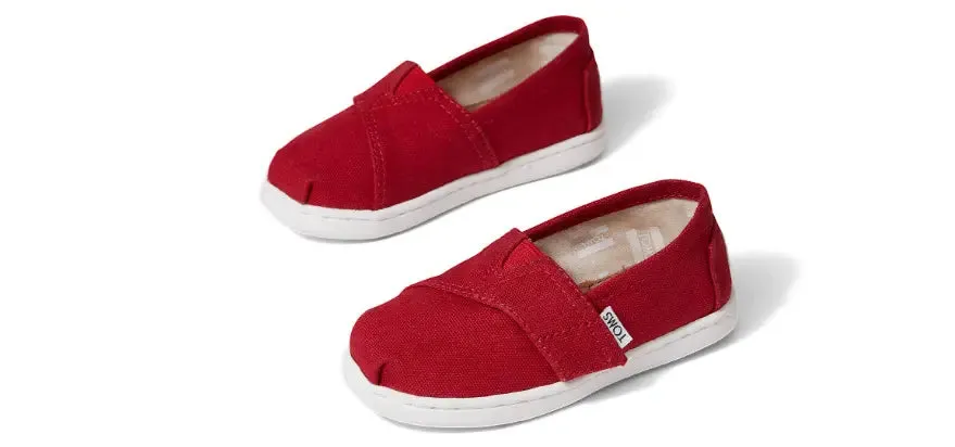 Infant TOMS Classic  Easy-On Vegan Slip-Ons