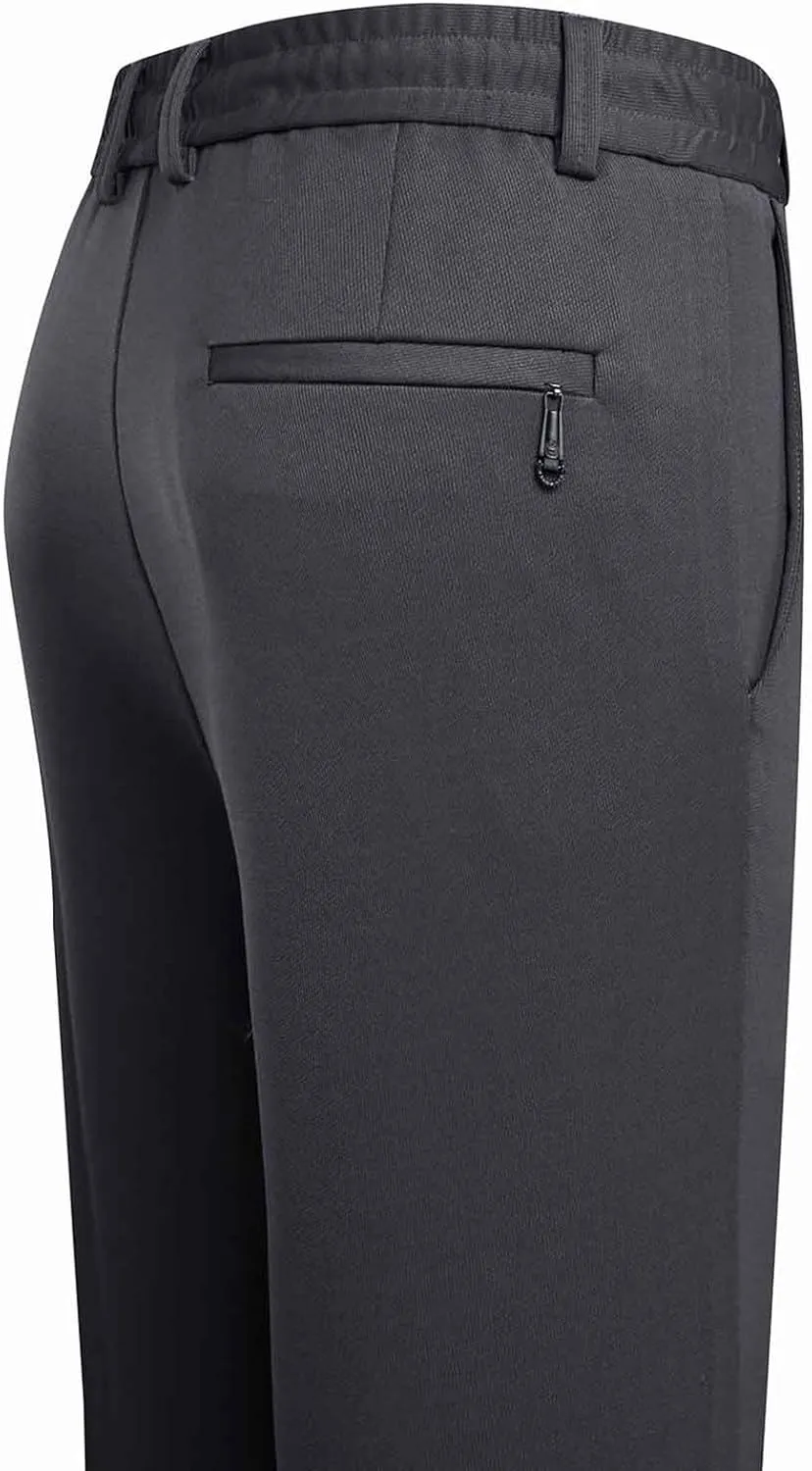 Joggers for Men Slim Fit Lightweight Casual Work Pants Elastic Waist Drawstring Plus Size Sweatpants Jogging Hiking Pants