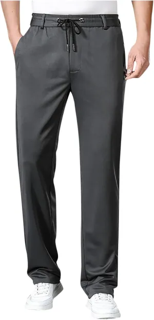 Joggers for Men Slim Fit Lightweight Casual Work Pants Elastic Waist Drawstring Plus Size Sweatpants Jogging Hiking Pants