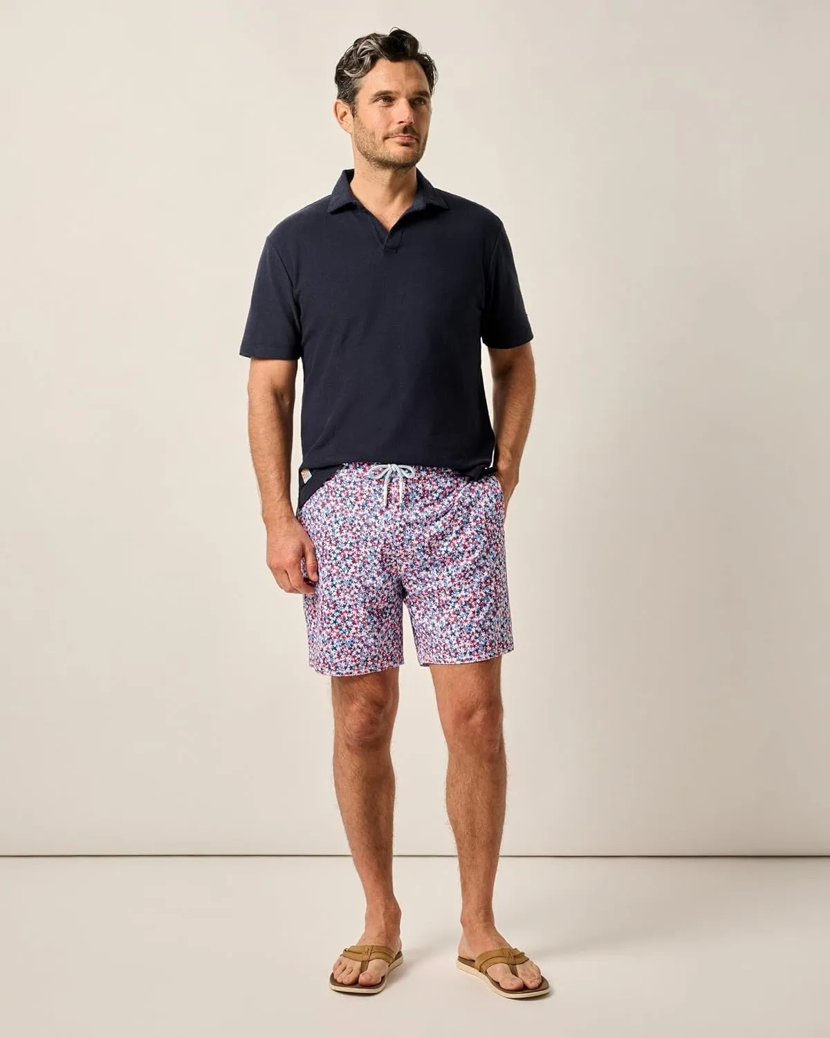 johnnie-O The Half Elastic 7" Surf Shorts