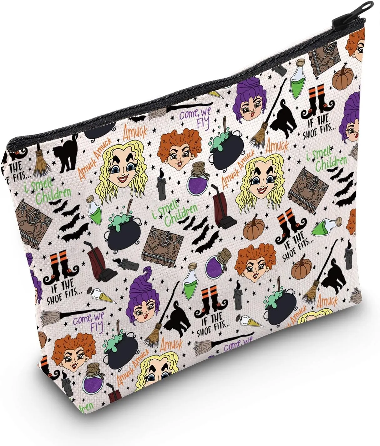 Lywjyb Birdgot Movie Makeup Bag Movie Inspired Gift Witch Party Gift Horror Movie Gift (witch bag)