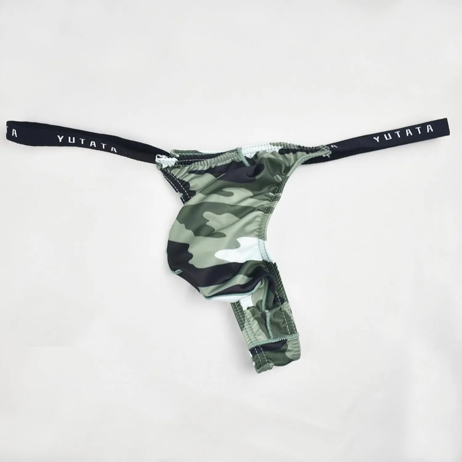 Men Camo Sexy Underwear G-String T-Back Thong Fashion Pouch Sissy Panties Gay Briefs Naughty Underpants