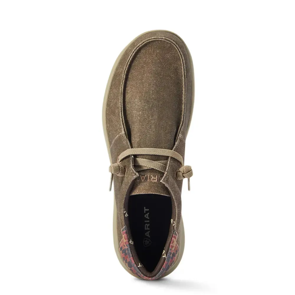 Men's Ariat Hilo Stretch Lace  Effortless Comfort & Casual Style