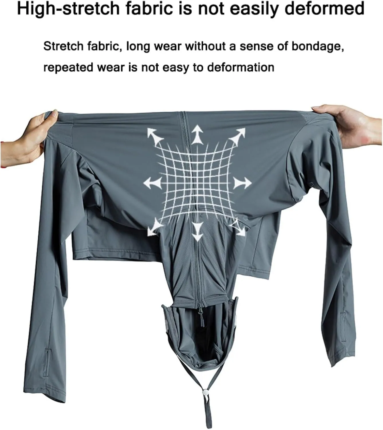 Men's Long Sleeve Lightweight Sun Hoodie UPF 100  Protection Shirt Quick Dry Athletic Loose Fit With Thumbholes (Color : Ink orchid, Size : 6X-Large)