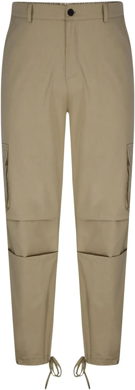 Mens Sweatpants Cotton Workout Active Athletic Hiking Pants with Pockets Slim Fit Outdoor Tactical Jogger Cargo Pants