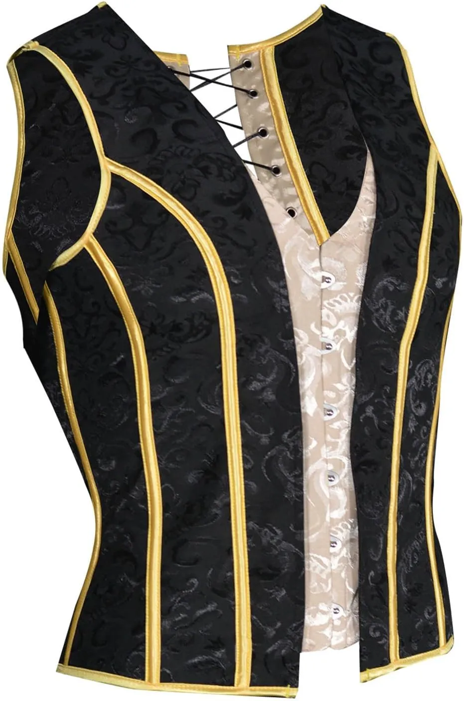 Mens Vintage Shapewear Tank Top Male Waist Trainer Gym Equipment for Men Sleeveless Undershirts for Men Body Shaper