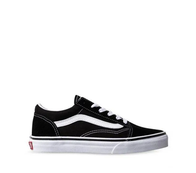 Old Skool - Black & White - Kids