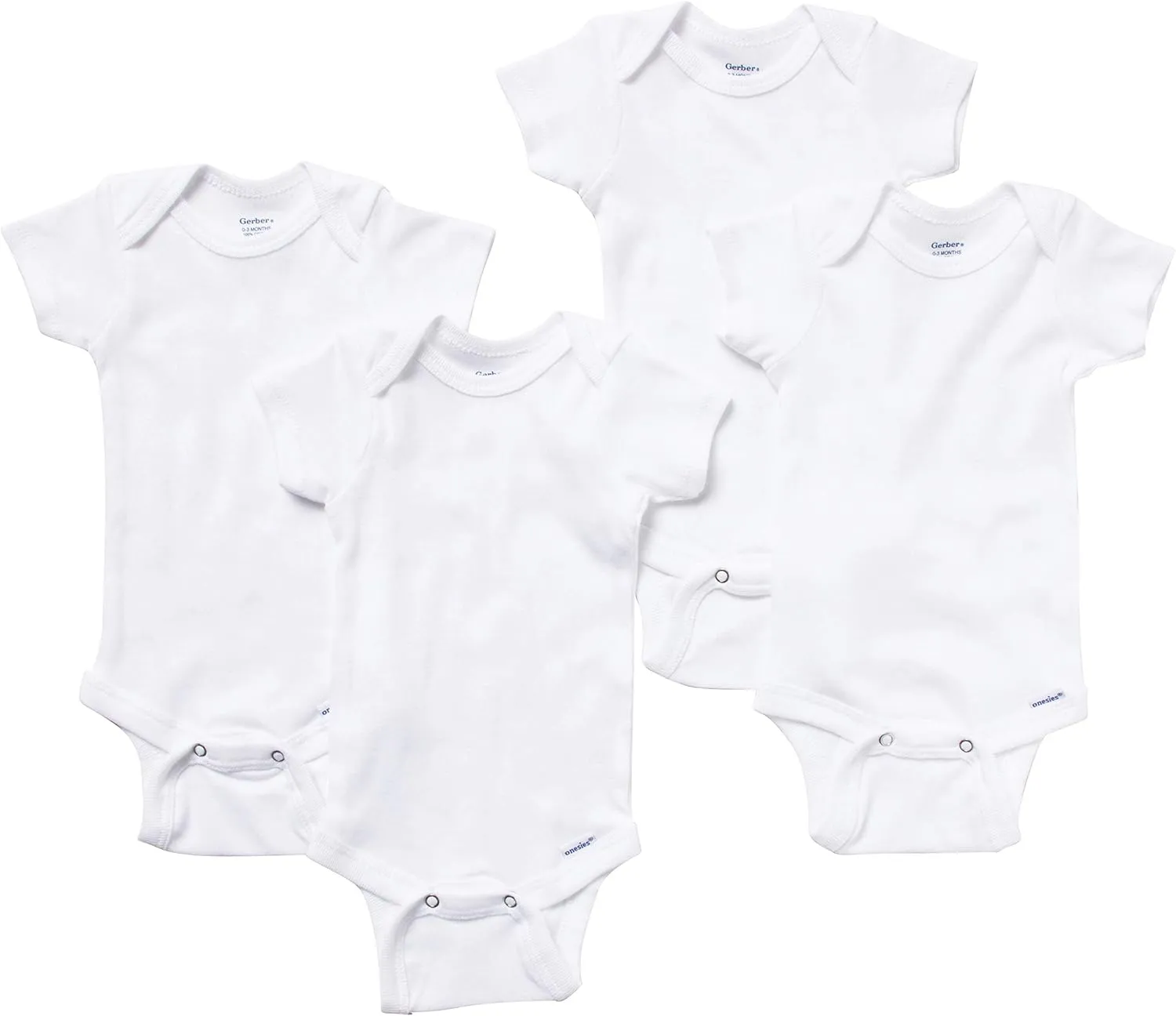 Onesies Brand unisex-baby 8-pack Short Sleeve Mix & Match Bodysuits