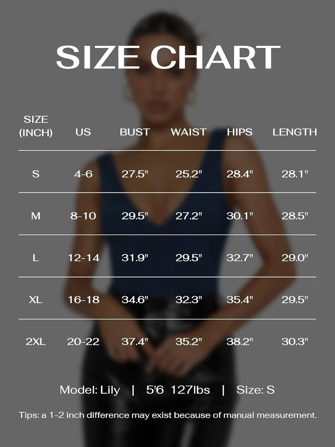 REORIA Butsmooth Womens Trendy Sexy Plunge Deep V Neck Sleeveless V Backless Going Out Tank Bodysuits Tops