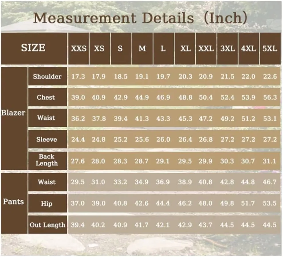 ROZU Tweed Plaid Mens Suit 2 Piece Set for Men Slim Fit Suit Blazer Pants Tuxedo Set for Casual Business
