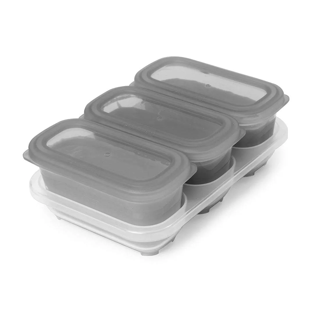 Skip Hop Grey Color 6Oz Containers 3months to 36months