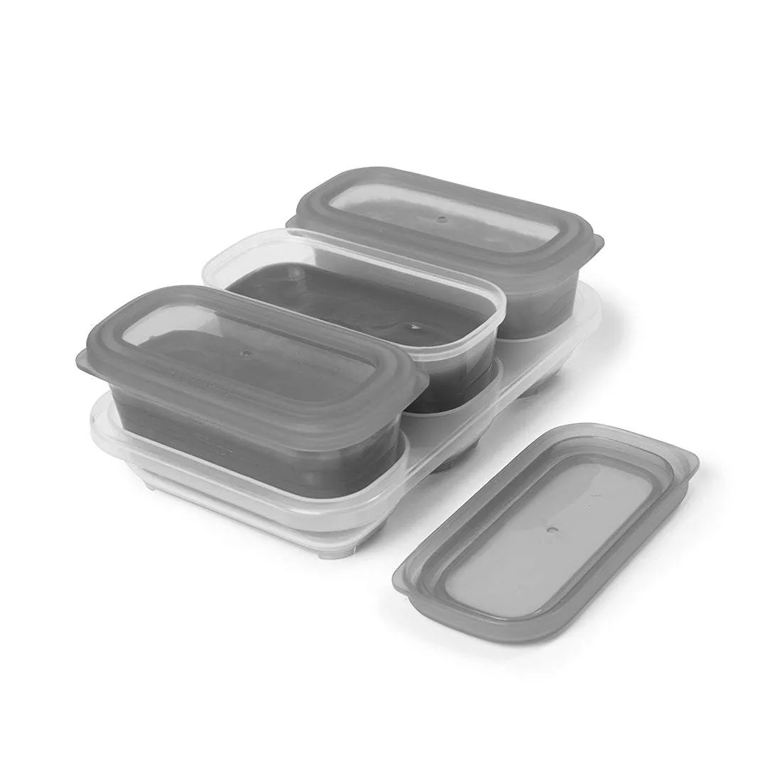 Skip Hop Grey Color 6Oz Containers 3months to 36months