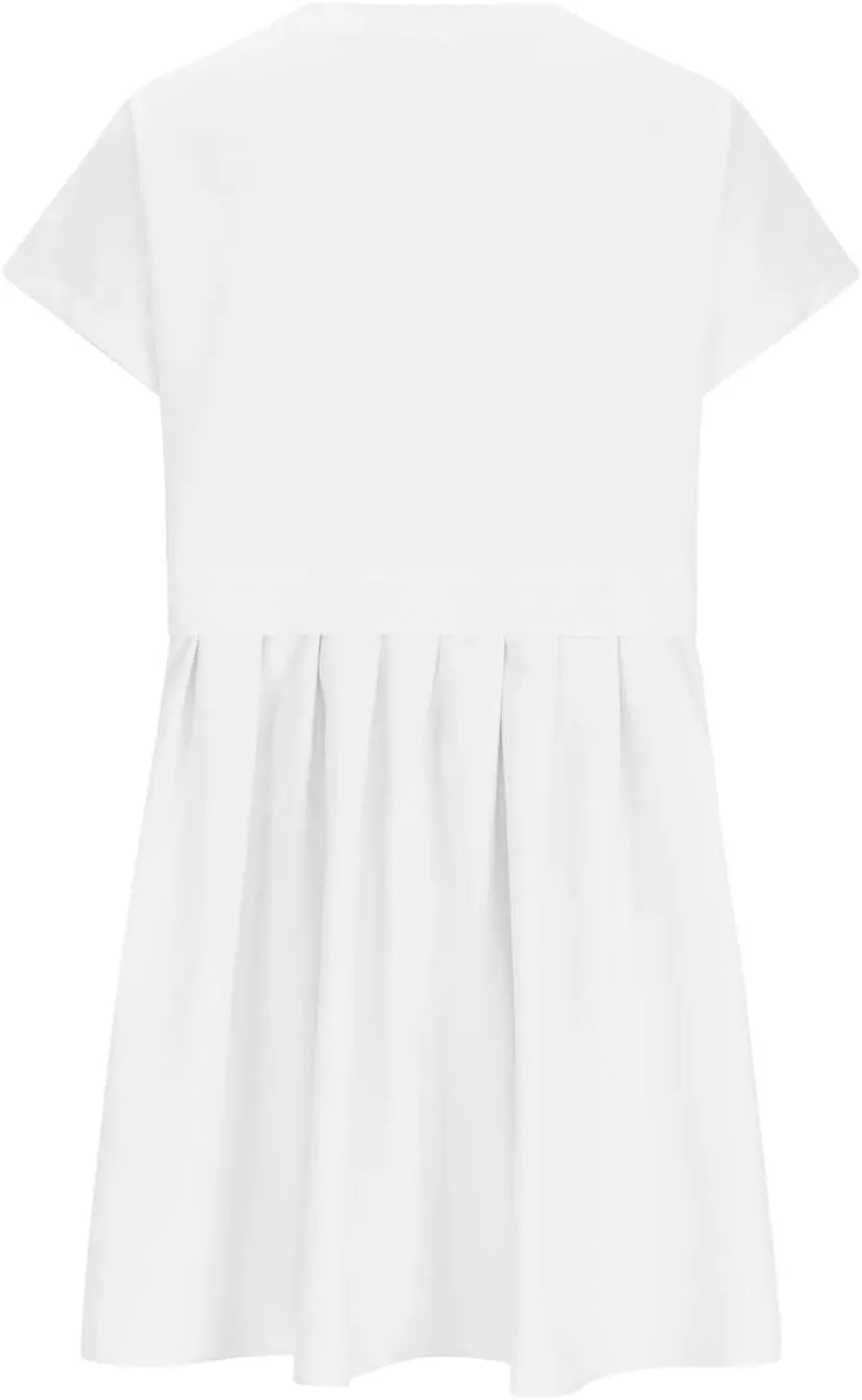 Summer Dresses for Women Oversized Sweatshirts Dress Mini Boho Tennis Dress Ruffle Babydoll Dresses 2024, Small