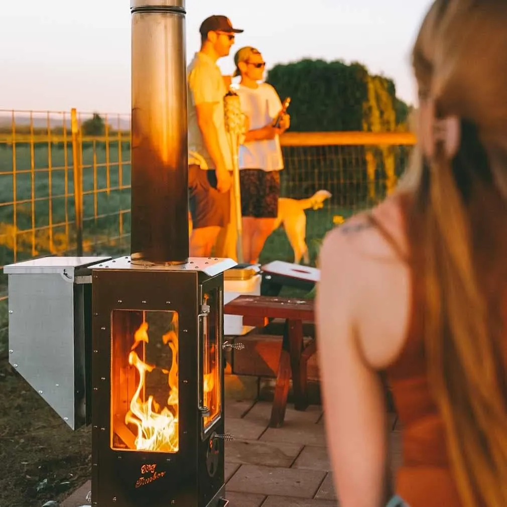 Timber Stoves Big Timber Wood Pellet Patio Heater