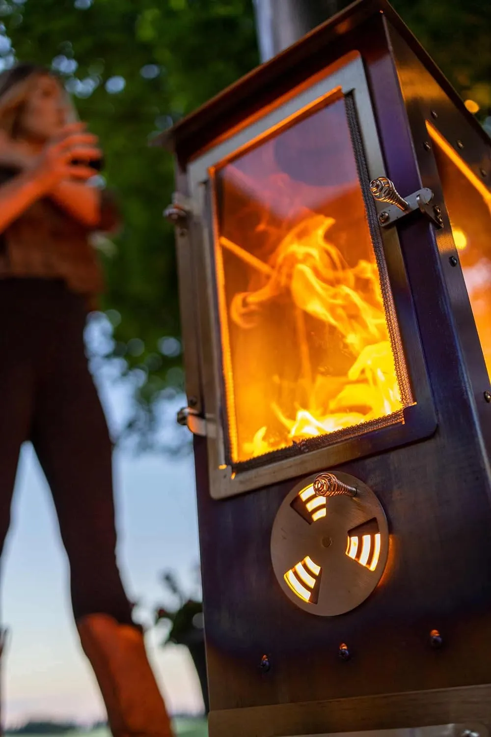 Timber Stoves Big Timber Wood Pellet Patio Heater