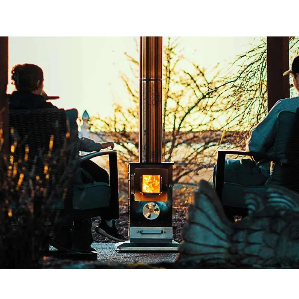 Timber Stoves Lil' Timber Wood Pellet Patio Heater
