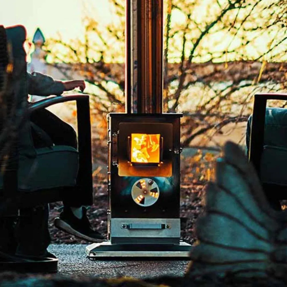 Timber Stoves Lil' Timber Wood Pellet Patio Heater