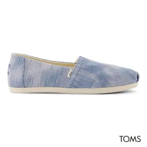 TOMS Women Alpargata Novelty Shoes - Pastel Blue Denim