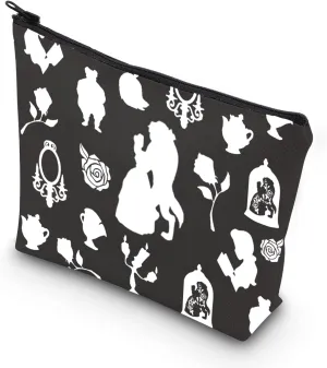 TV Show Gifts Tale As Old As Time Movie Makeup Bag Gift Idea For Fans Princess Lover Gift(Beauty bag)