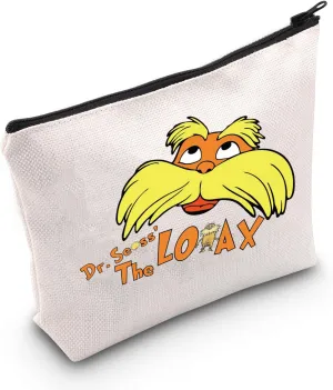 WCGXKO Book Lover Read Across America Makeup Bag for Reading Lovers and Readers