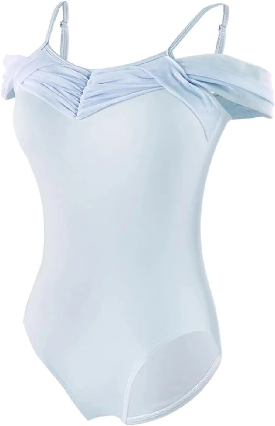 Women Ballet Leotards Adjustable Camisole Adult Elegant Dancing Bodysuits Gymnastics Leotards Ballet Dance Leotardss